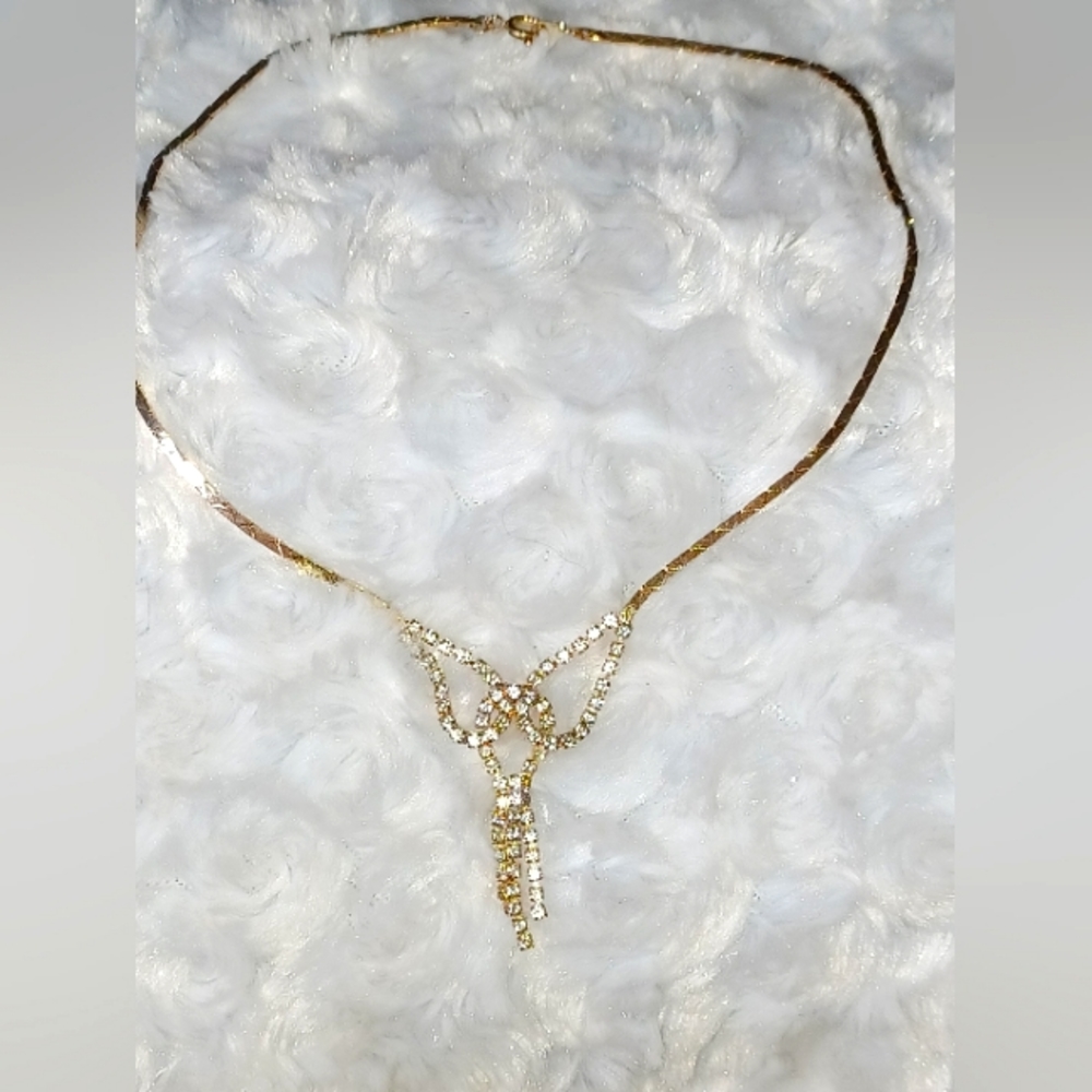 Angel Pendant with Rhinestones